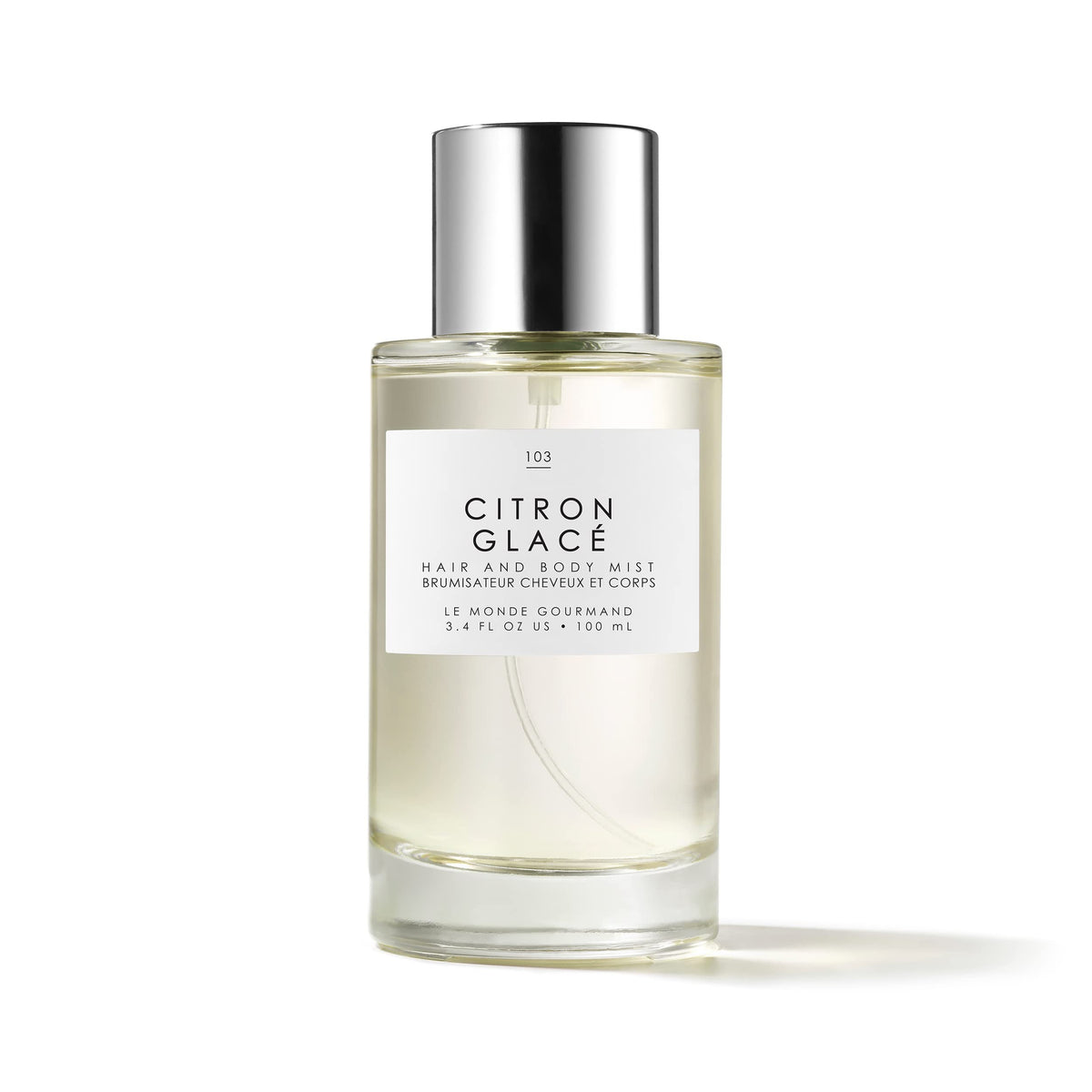 Le Monde Gourmand Citron Glacé Hair & Body Mist 100ml front view