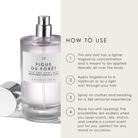 Le Monde Gourmand Citron Glacé Hair & Body Mist ingredients list
