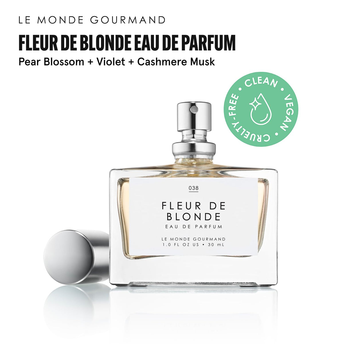 Le Monde Gourmand Fleur de Blonde Eau de Parfum 30ml bottle with packaging
