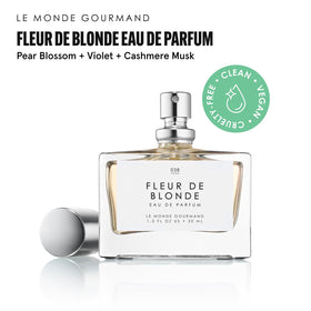 Le Monde Gourmand Fleur de Blonde Eau de Parfum 30ml bottle with packaging