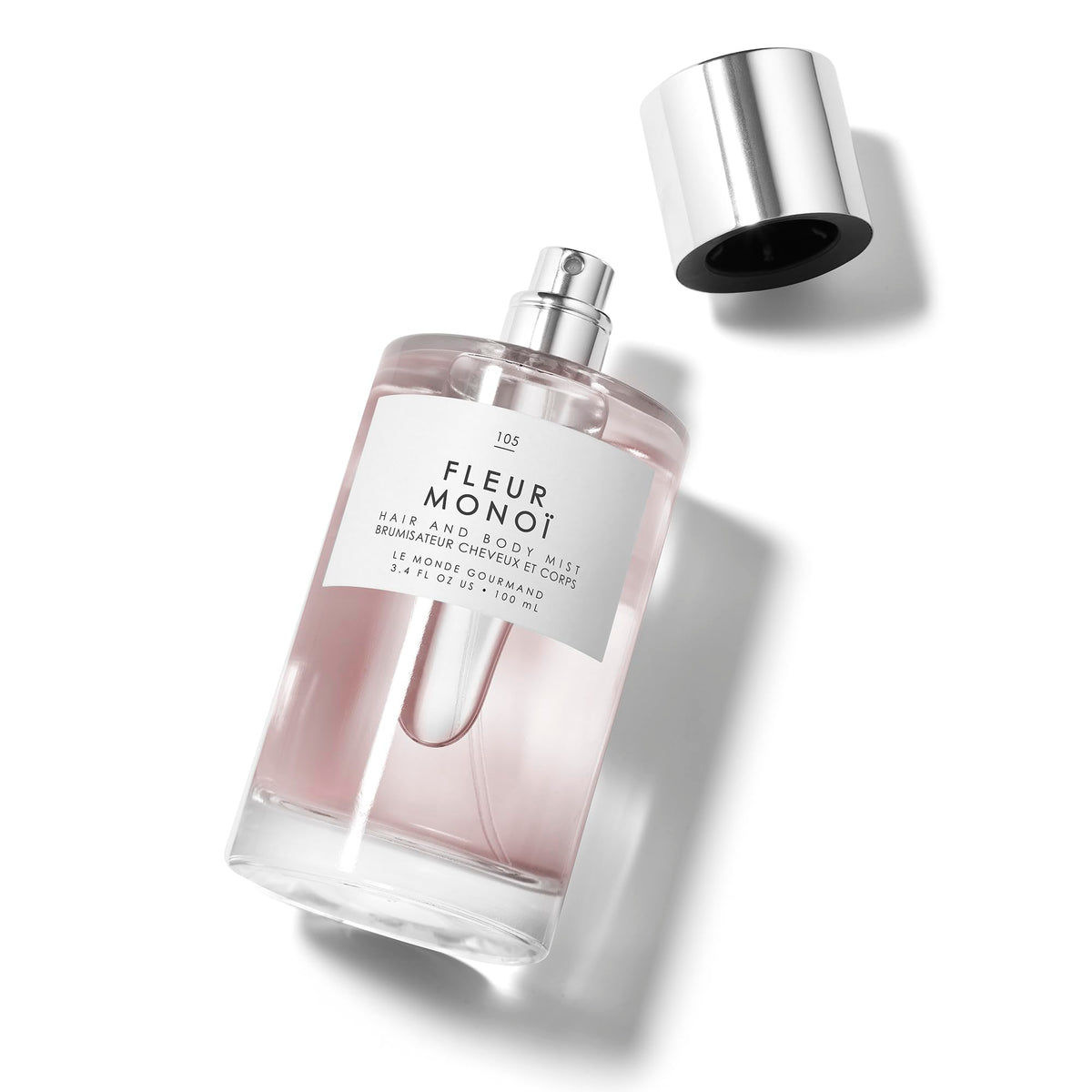 Le Monde Gourmand Fleur Monoi Hair & Body Mist 100ml side view