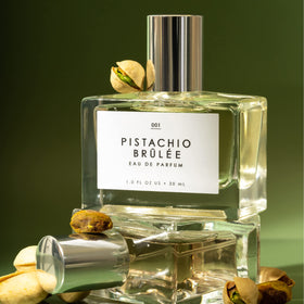 Le Monde Gourmand Pistachio Brûlée Eau de Parfum application on wrist
