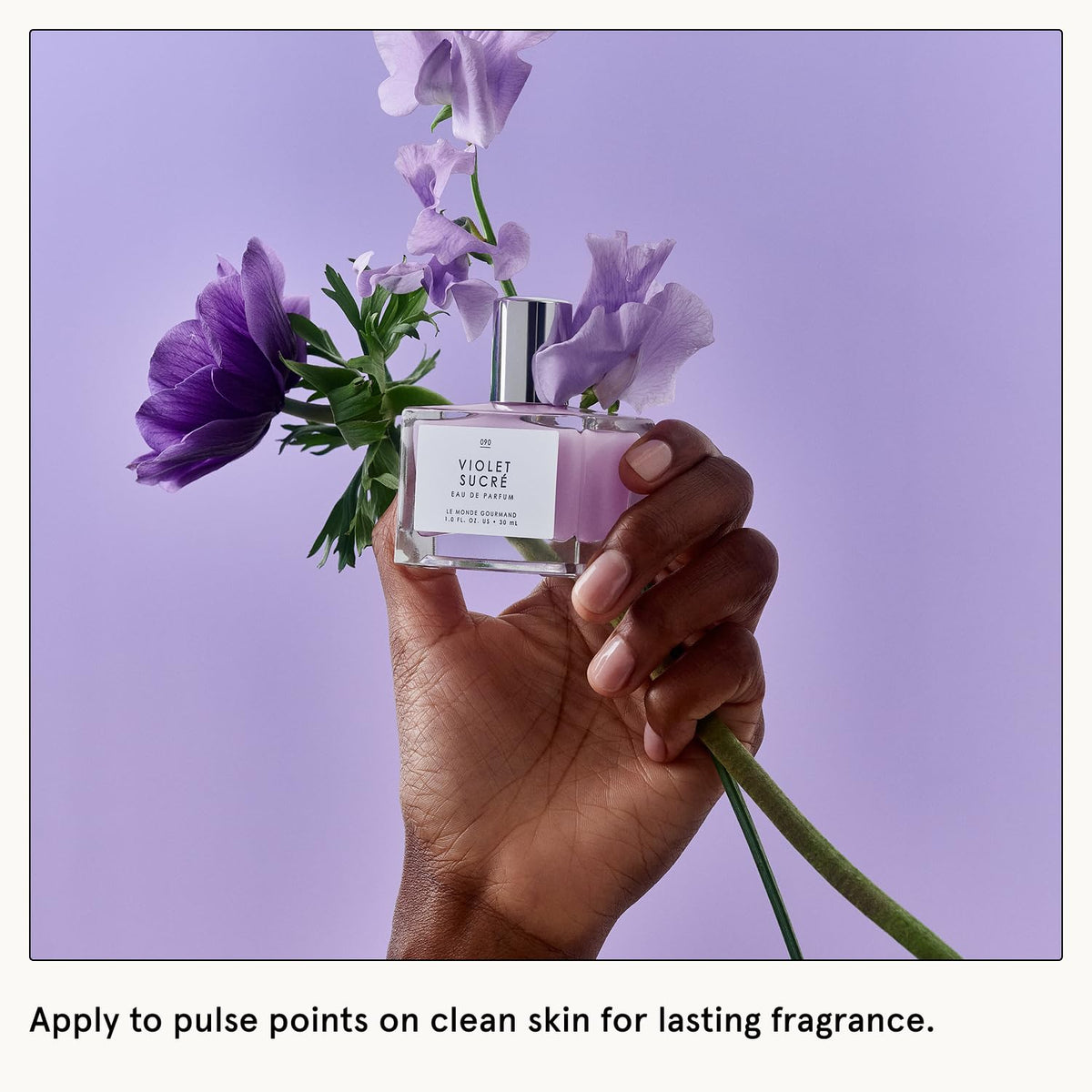 Le Monde Gourmand Violet Sucré Eau de Parfum 30ml packaging