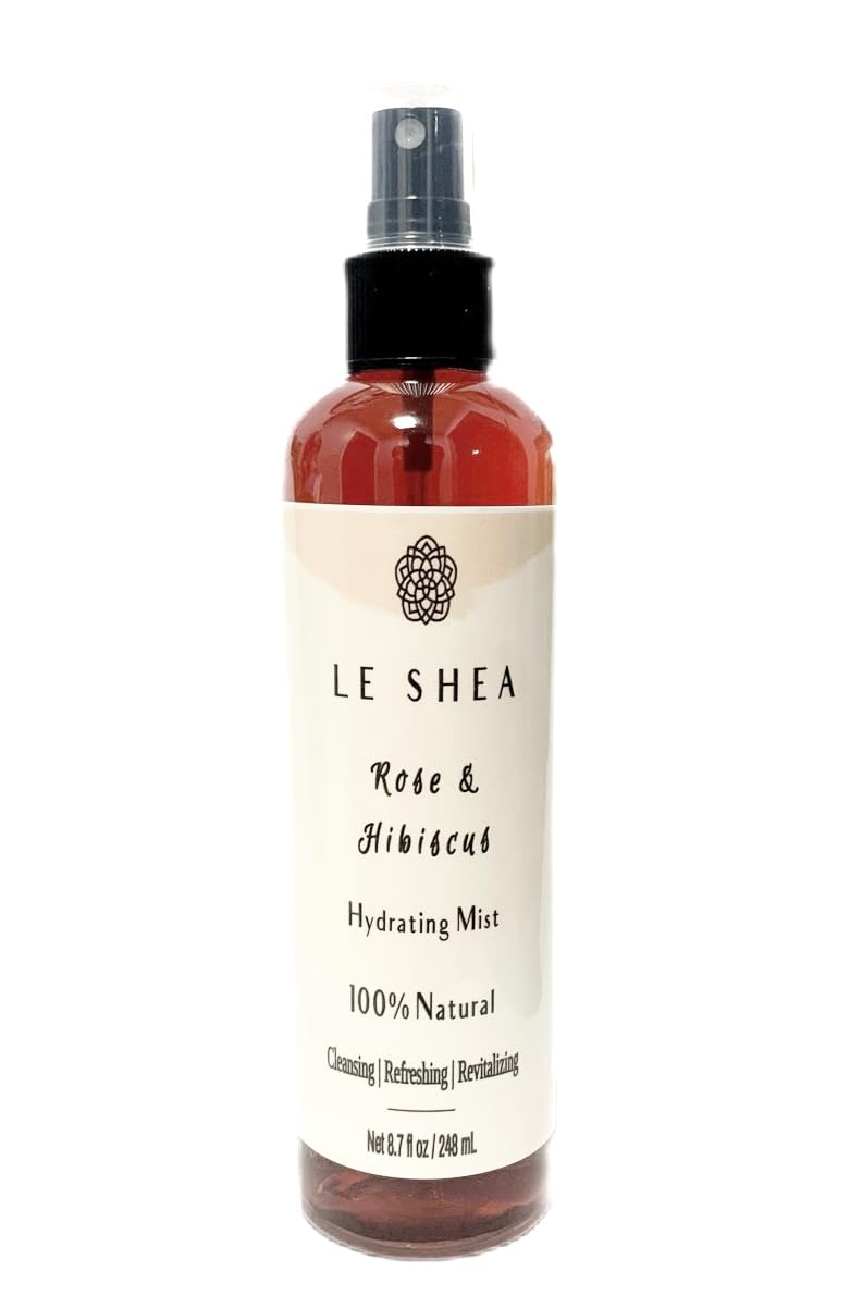 LE SHEA Hibiscus & Rose Water Spray 8.7 oz front view
