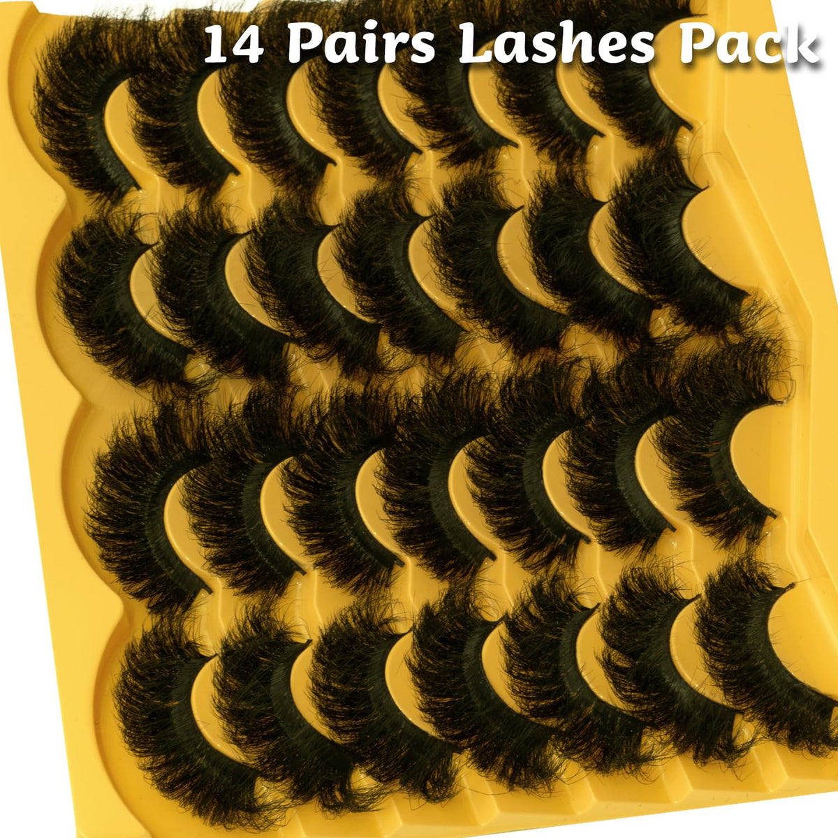 LEAFMOON Fluffy 20mm Volume False Eyelashes detailed view