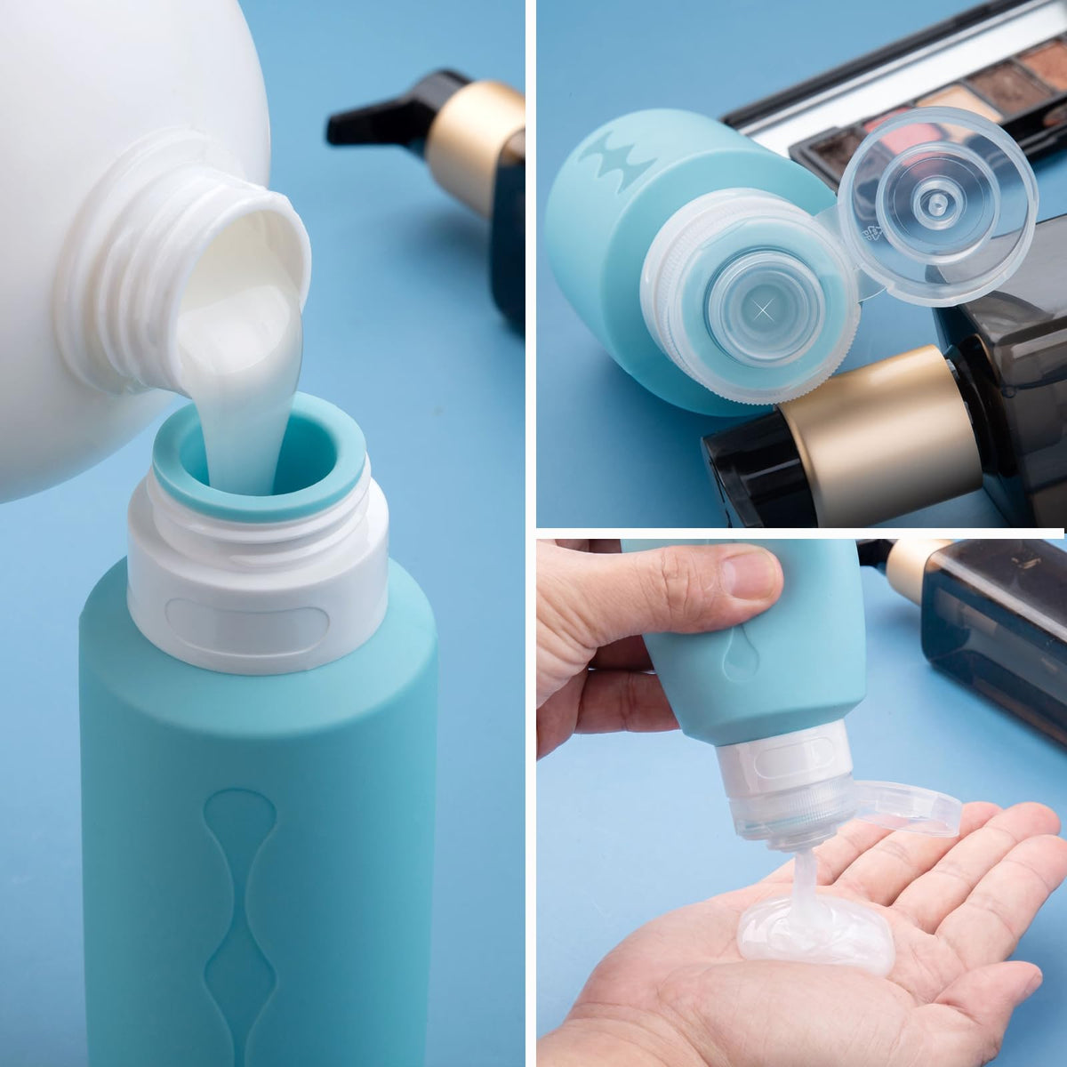 Leak proof design of Gemice travel bottles