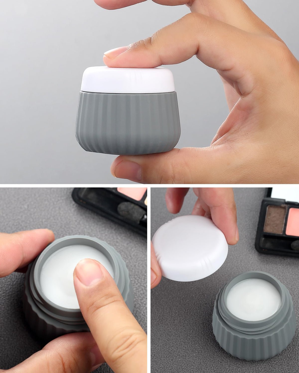 Leak proof design of Mrsdry travel containers