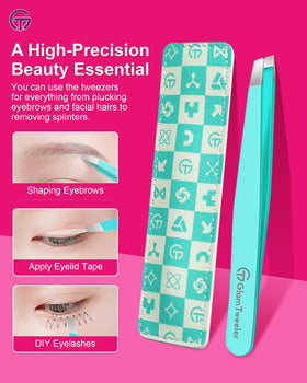 Leather case for GlamTweeler eyebrow tweezers