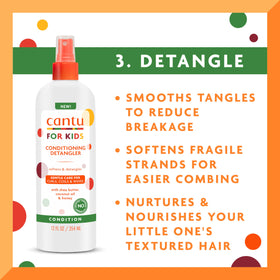 Leave-In Conditioner from Cantu Kids Haircare Set