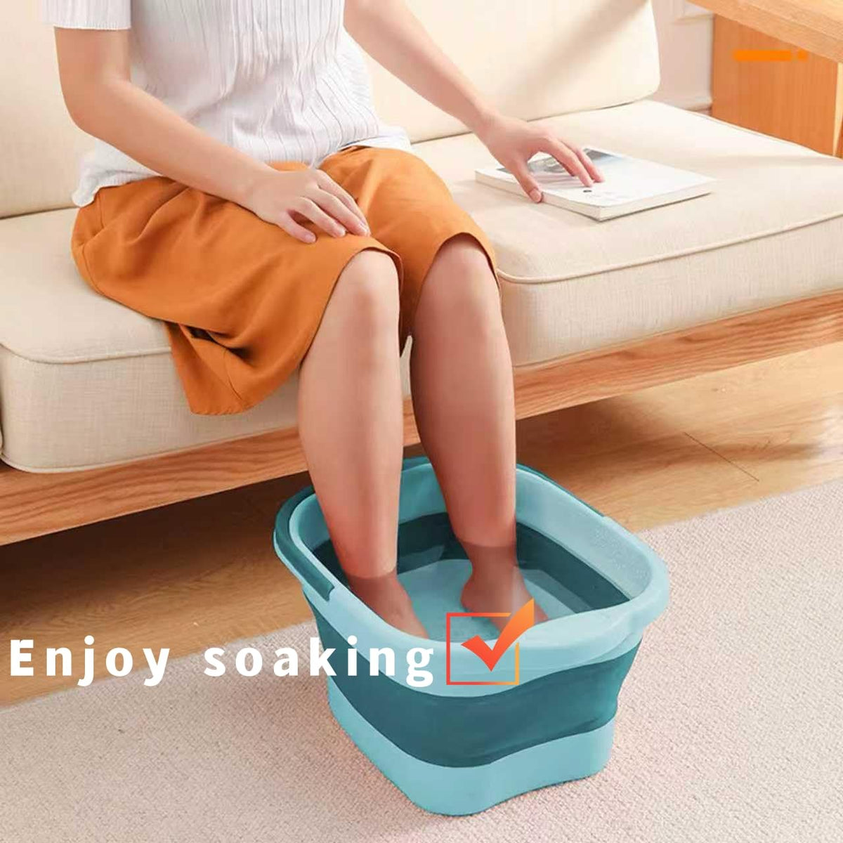 Leemeimei Foot Spa Bucket dimensions and capacity