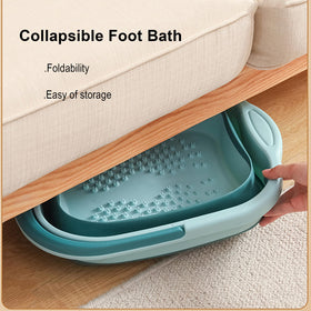 Leemeimei Foot Spa Bucket in use with warm water