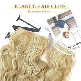 LEEONS 20 Inch Hair Extensions side view