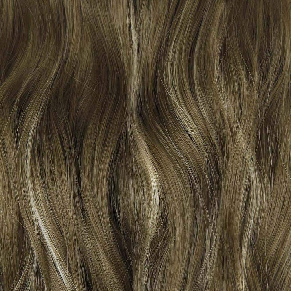 LEEONS Clip-in Hair Extensions displayed on a flat surface