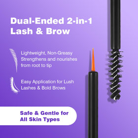 Leidyann Beauty 2-in-1 Lash & Brow Growth Serum applicator close-up
