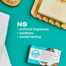Lemon Bergamot bar soap from Tom's of Maine