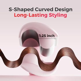 LENA S12 Beach Waver Curling Iron with adjustable temperature settings
