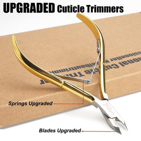 LePinko Cuticle Trimmer Kit showing sharp 5mm jaw design