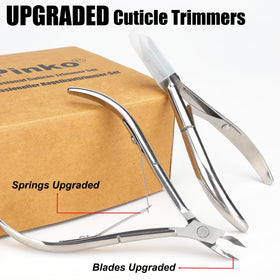 LePinko Cuticle Trimmer showing 5mm jaw and sharp blades