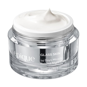 Lepique Retinol Night Cream front view with packaging