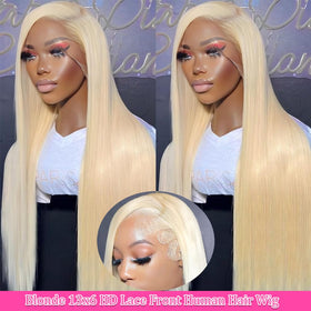 LETMIEO 30 Inch 613 Lace Front Wig side view