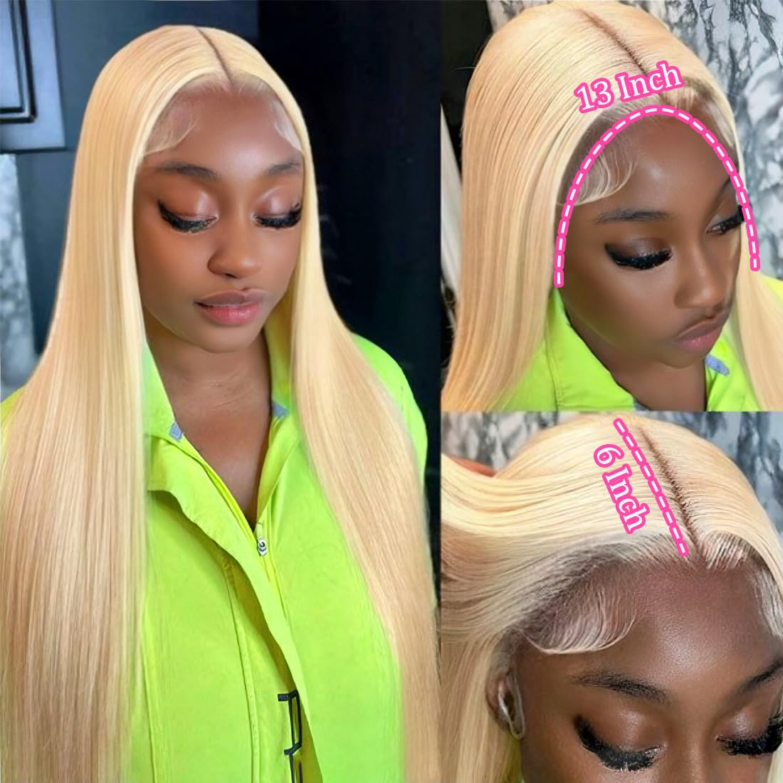 LETMIEO 30 Inch 613 Lace Front Wig styling options