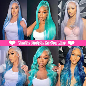 LETMIEO 30 Inch 613 Lace Front Wig with adjustable strap