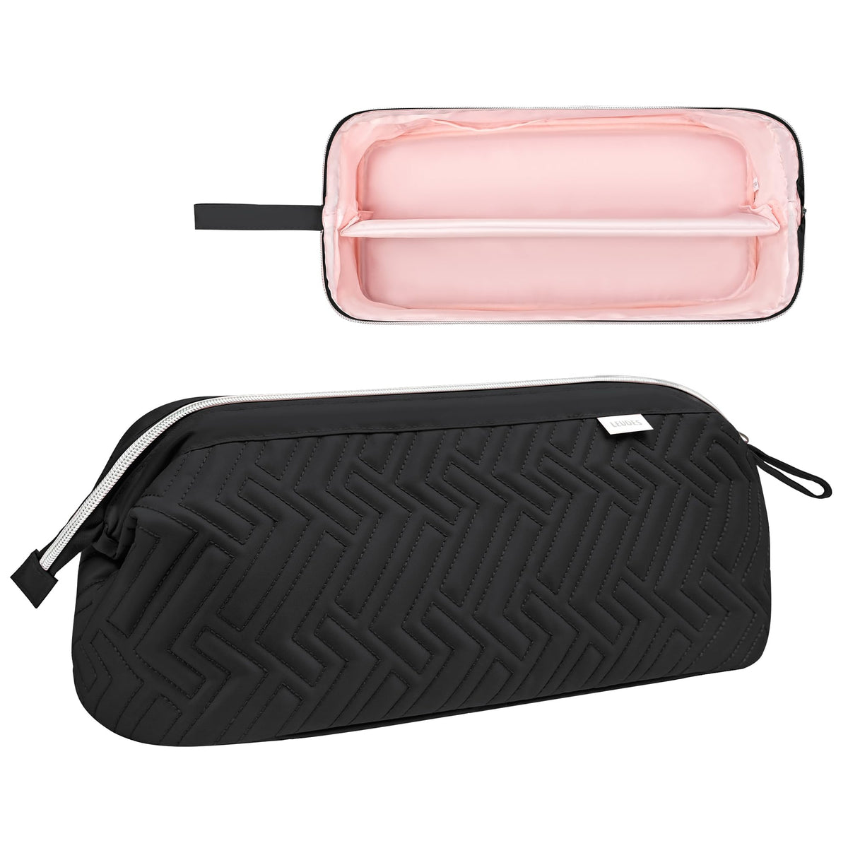 Leudes Hair Dryer Tools Travel Bag with travel essentials