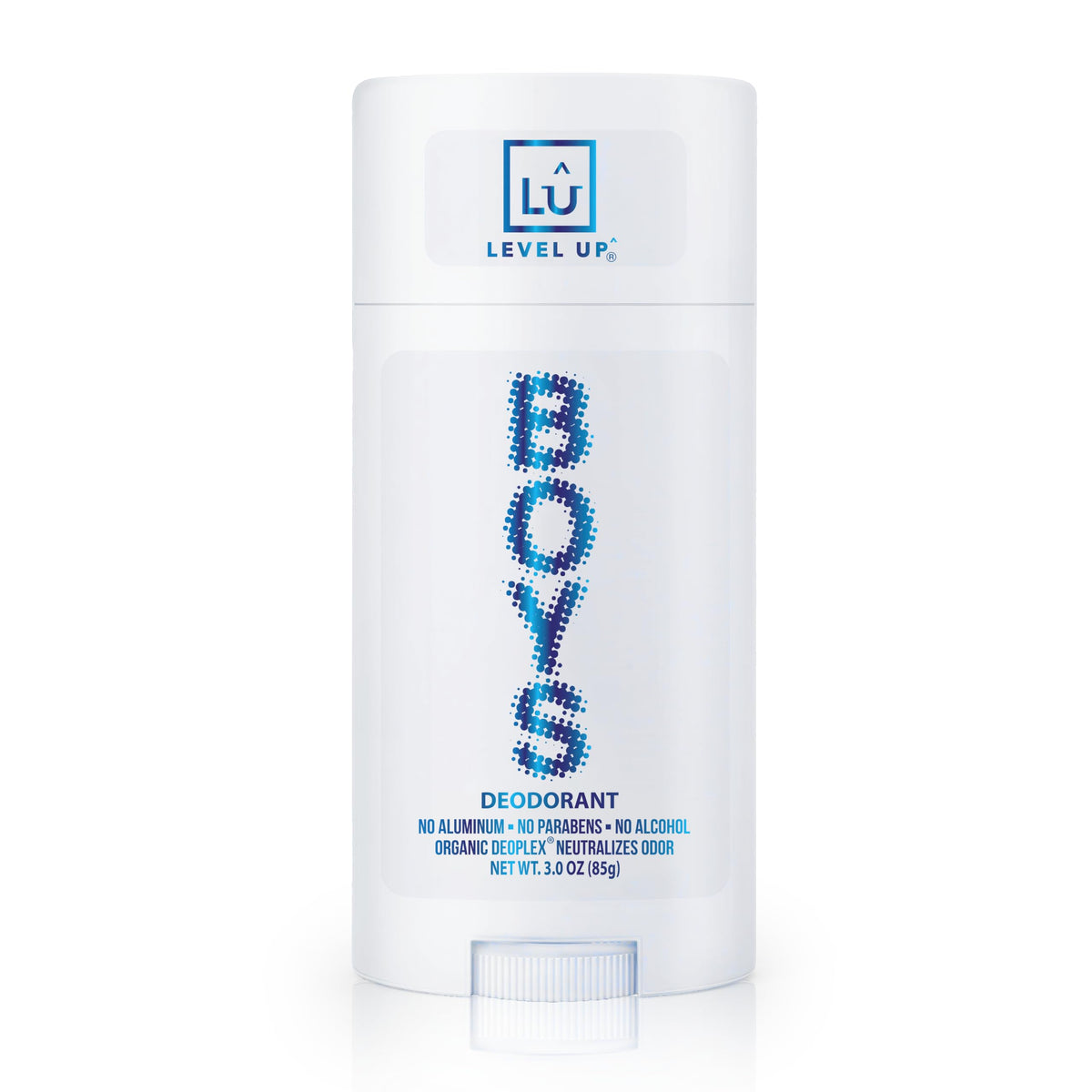 Level Up Boys Deodorant for Kids 8-14 front view