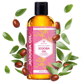 Leven Rose Jojoba Oil 16 Fl. oz front view