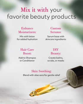 Leven Rose Jojoba Oil in a bathroom setting