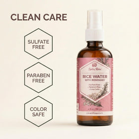 Leven Rose Rice Water Hair Growth Spray bottle details