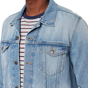 Levi Strauss Signature Gold Men's Trucker Jacket side view showing pockets