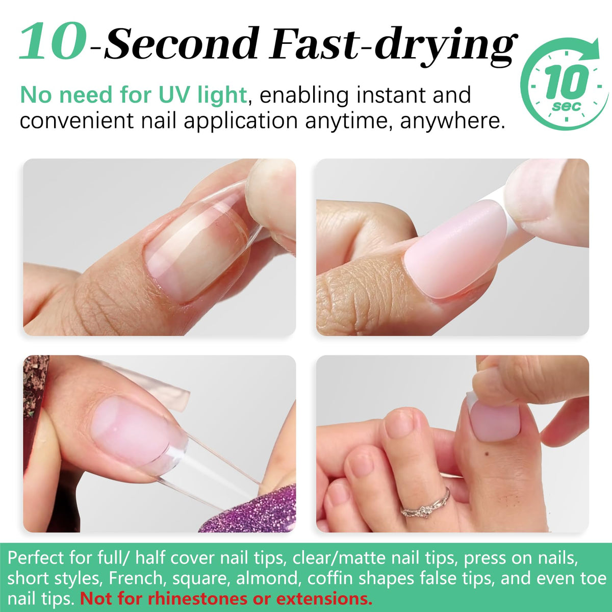 LEYKOSH 10ml nail remover bottle