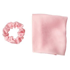 LFOUVRE hair scrunchies in various colours