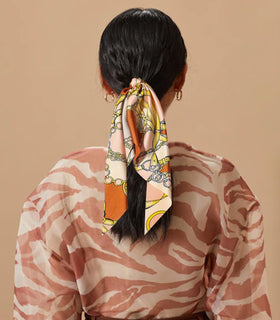 LFOUVRE hair ties in multiple colors and patterns