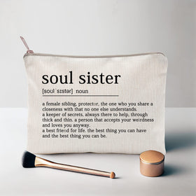 LICOBG Soul Sister Makeup Case open view displaying interior space