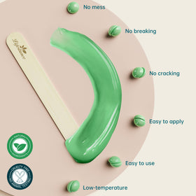 Lifestance Aloe Vera Wax Beads with aloe vera leaves