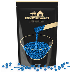 Lifestance Hard Wax Beads 1lb blue package front view