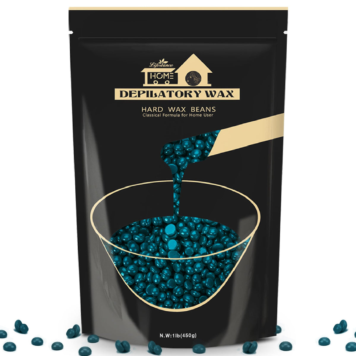 Lifestance Jasmine Hard Wax Beads 1LB front view