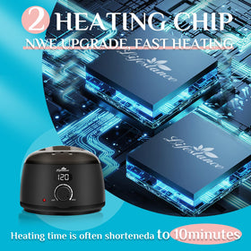 Lifestance L2 Digital Wax Warmer with see-through lid