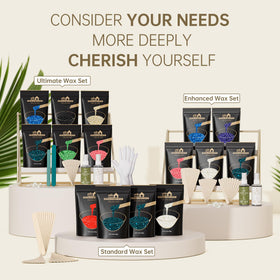 Lifestance wax beads for home waxing kit