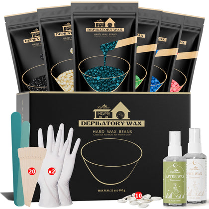 Lifestance Wax Beads Set including six types of wax beads