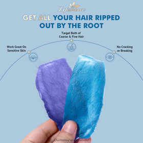Lifestance waxing kit applicators and oil packs