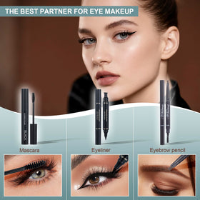 Lifestyle image of a girl using TooAemiS makeup kit