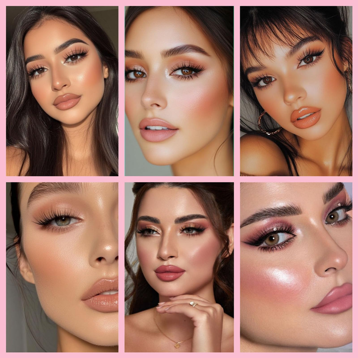 Lifestyle image of a model wearing OLLAVO lash clusters