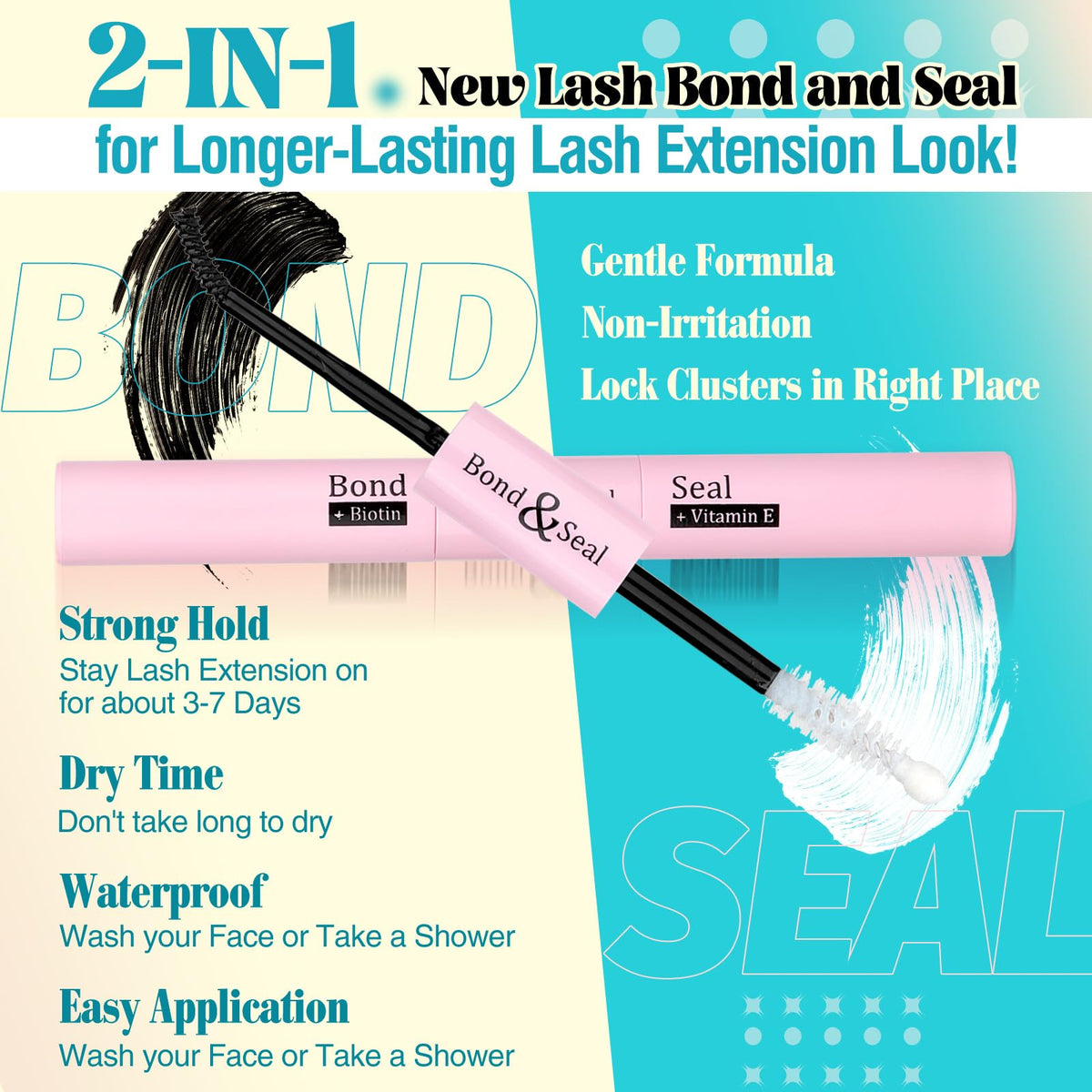 Lifestyle image of a woman wearing Yawamica lash extensions