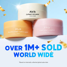 Lifestyle image of Abib eye patches in use on a person
