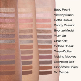 Lifestyle image of ALLEYOOP 11th Hour Cream Eyeshadow Stick Gray Shimmer in makeup bag