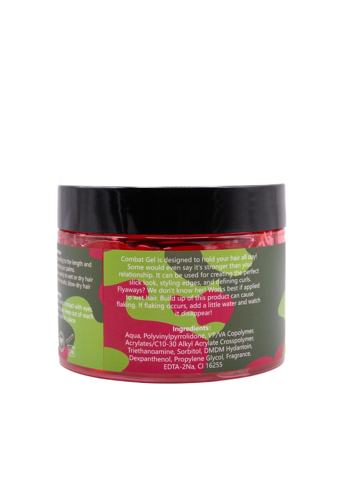 Lifestyle image of Combat Gel Extreme Hold Hair Gel in use