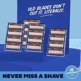 Lifestyle image of Dollar Shave Club 6 Blade Razor in grooming kit